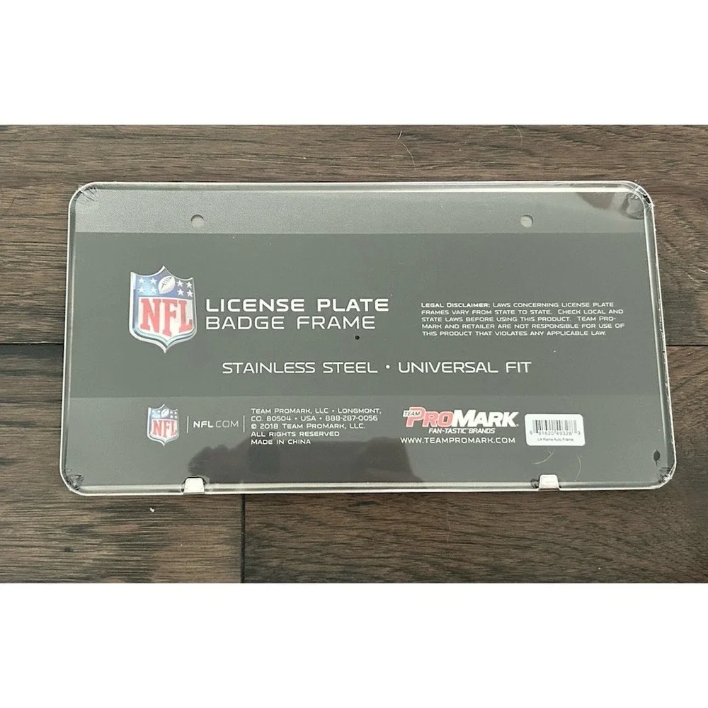 LOS ANGELES RAMS METAL LICENSE PLATE FRAME FROM PROMARK